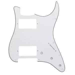 Alternative view of Stratocaster HH Humbucker Pickguard Scratchplate to Fit Fender USA MEX