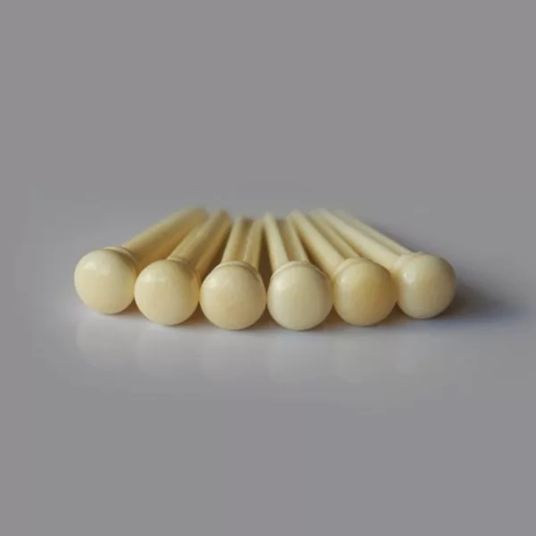 Bone Bridge Pins by Guitar Anatomy