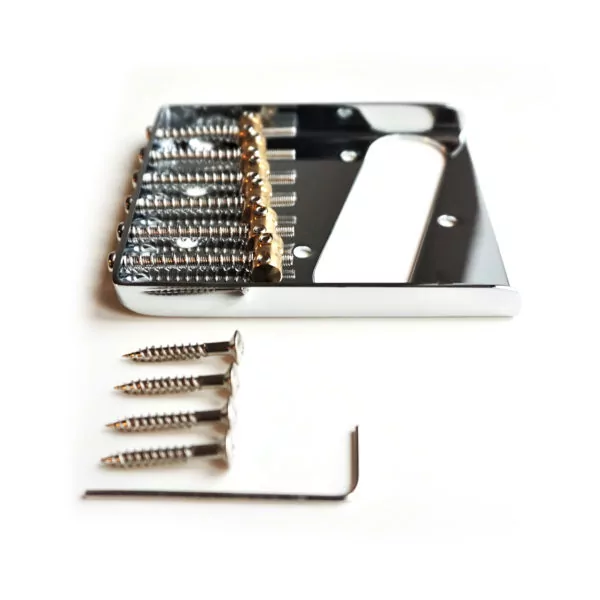 6 saddle Telecaster bridge by Guitar Anatomy
