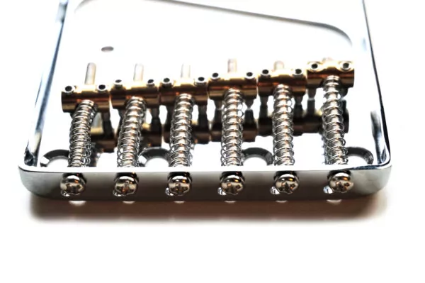6 saddle Telecaster bridge by Guitar Anatomy