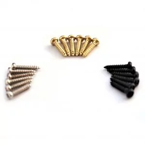 Guitar Anatomy Machine head / String Tree / Truss Rod Cover Screws