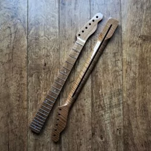 Roasted Flame Maple Guitar Neck by Guitar Anatomy