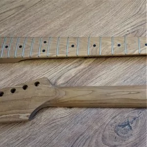 Unfinished Roasted Maple Neck - Guitar Anatomy