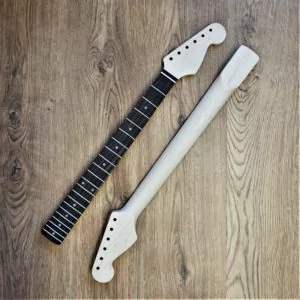 Unfinished Rosewood Strat Neck by Guitar Anatomy