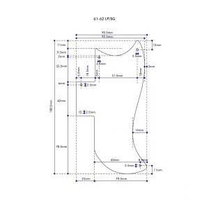 Gibson SG Half-Face Pickguard - Guitar Anatomy
