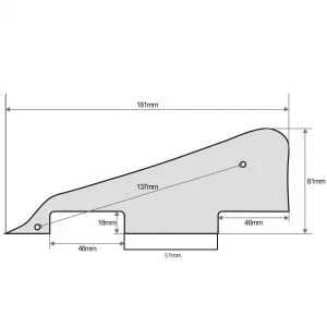 Les Paul Pickguard by Guitar Anatomy
