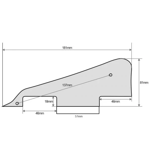 Les Paul Pickguard by Guitar Anatomy