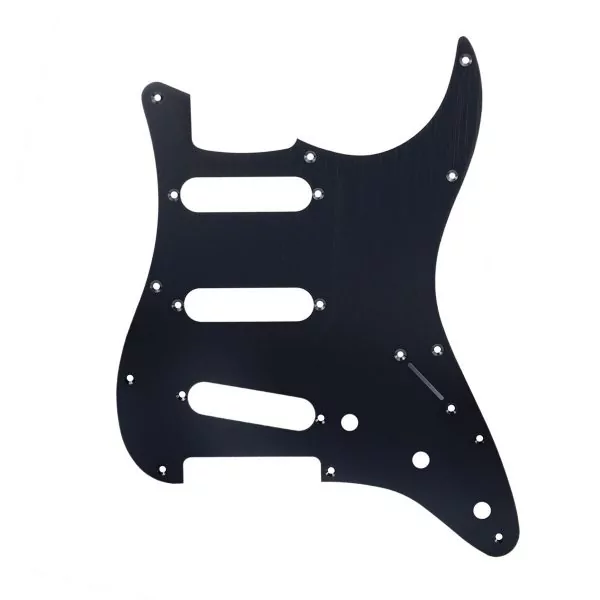 Brushed Aluminium Scratchplate By Guitar Anatomy