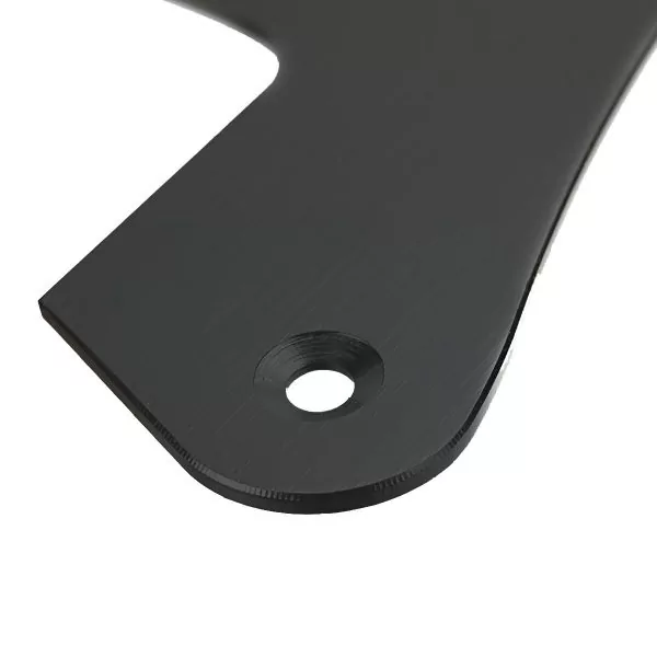 Brushed Aluminium Scratchplate By Guitar Anatomy