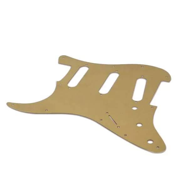 Brushed Aluminium Scratchplate By Guitar Anatomy