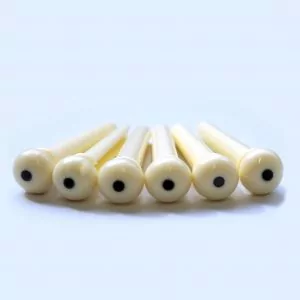 Cream Bridge pins by Guitar Anatomy