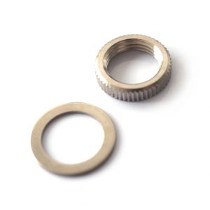 Nut and Washer set to fit Epiphone and Gibson Toggle switches by Guitar Anatomy