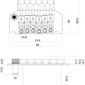 Floyd Rose Licensed Tremolo - Guitar Anatomy