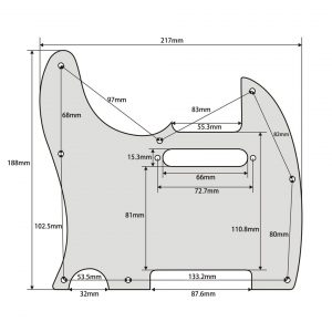 LH Telecaster Aluminium