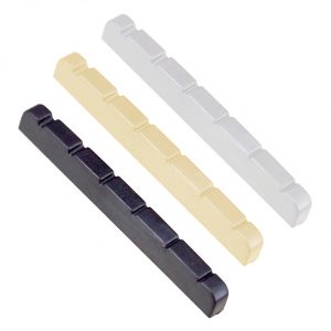 Graphite compound Stratocaster & Telecaster nut by Guitar Anatomy - Left Handed