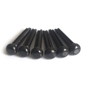 Black Guitar Bridge Pins String Pegs