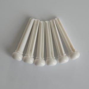 6x White Guitar Bridge Pins