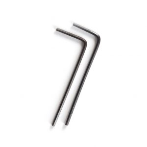 2x Saddle Adjustment Allen Key for Electric Guitars - 1.5mm Black Guitar Anatomy