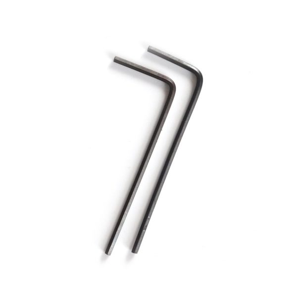 2x Saddle Adjustment Allen Key for Electric Guitars - 1.5mm Black Guitar Anatomy