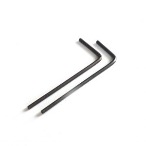 2x Saddle Adjustment Allen Key for Electric Guitars - 1.5mm Black Guitar Anatomy