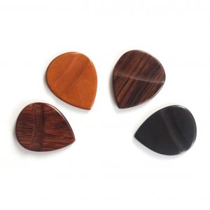 Exotic Wood Handmade Guitar Picks Plectrums | Guitar Anatomy