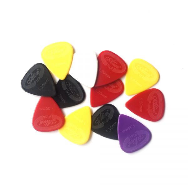12x Super Grip Guitar Picks Plectrums Alice Acoustic Electric - Choice of Gauge | Guitar Anatomy
