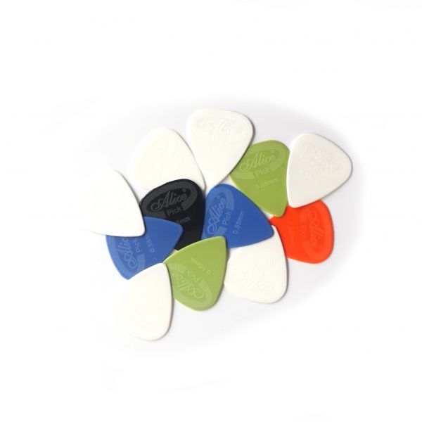 12x Super Grip Guitar Picks Plectrums Alice Acoustic Electric - Choice of Gauge | Guitar Anatomy
