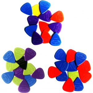12x Super Grip Guitar Picks Plectrums Alice Acoustic Electric - Choice of Gauge | Guitar Anatomy