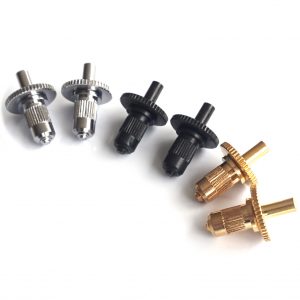 2x Thumb Wheel Tune-O-Matic Bridge Height Adjustment Screws Body Anchors – 16mm M4 | Guitar Anatomy