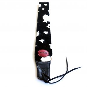 Harrier Guitar Strap – Cow Cowhide Fur Leather | Guitar Anatomy
