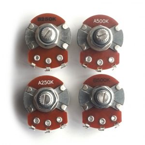 Alpha Guitar Pots – Full Size Potentiometer 250k 500k | Guitar Anatomy