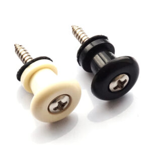 Acoustic Guitar Strap Buttons Vintage Style Pair | Guitar Anatomy
