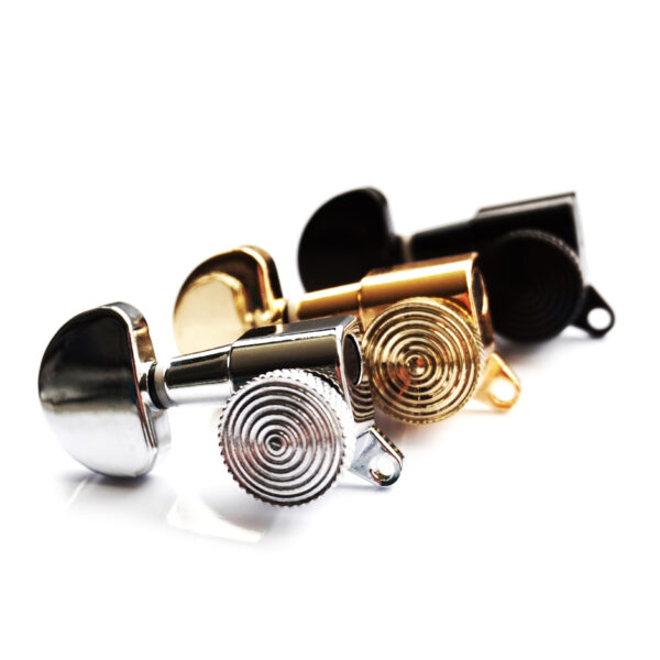 Guitar Anatomy 3-a-side Locking Tuners for Les Paul, SG, Acoustic, PRS – GA-SP0303 Machine Heads | Guitar Anatomy