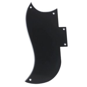 Left Handed Gibson SG Half-Face Pickguard | Guitar Anatomy