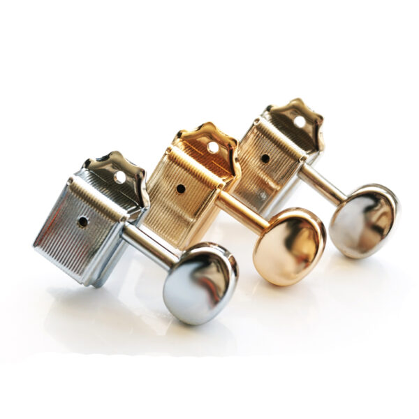 Guitar Anatomy Vintage Tuners for Stratocaster and Telecaster Guitars – 6 Inline – GA55 Machine Heads | Guitar Anatomy