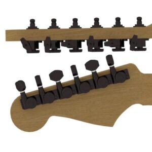 Hipshot Grip-Lock 6 In Line Closed Locking Tuners | Guitar Anatomy