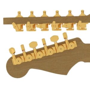 Hipshot Grip-Lock 6 In Line Closed Locking Tuners | Guitar Anatomy