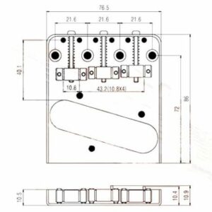 Telecaster Ashtray Bridge Loaded | Guitar Anatomy