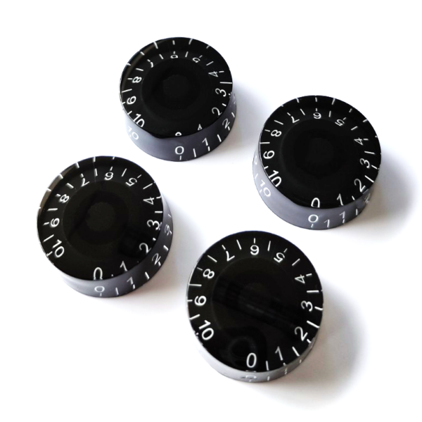 Speed Control Knobs – Black | Guitar Anatomy