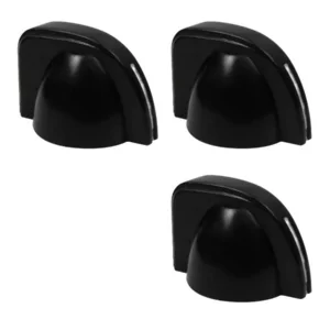 Vintage Style Black Chicken Knobs
