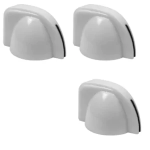 White Vintage Style Chicken Head Knobs