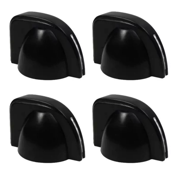 Vintage Style Black Chicken Knobs
