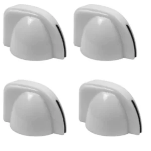 White Vintage Style Chicken Head Knobs