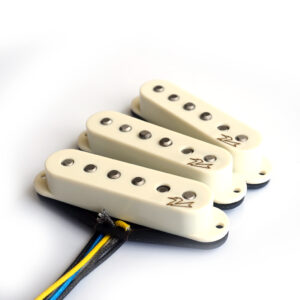 Fuzzy Duck™ Gold Series Single Coil Pickups for Stratocasters (Vintage White Full Set) | Guitar Anatomy