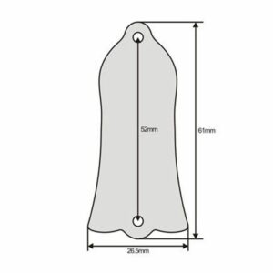 Truss Rod Cover Plate Bell Style Gibson Les Paul | Guitar Anatomy