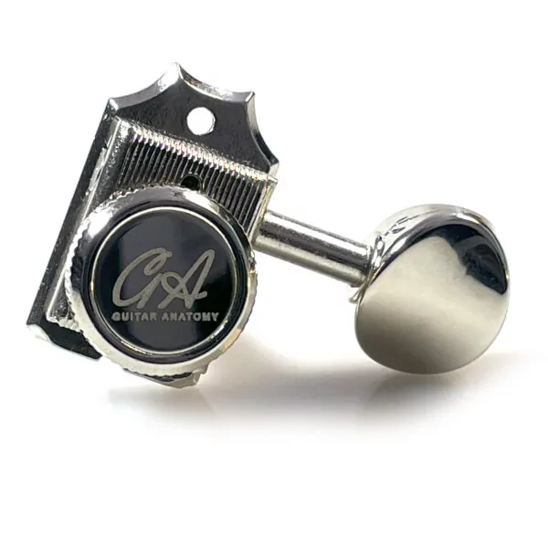 Guitar Anatomy Pro Locking Tuners – Vintage Machine Heads for Strat or Tele – 6 In Line - Image 4