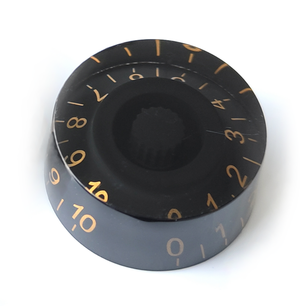 Speed Control Knobs – Black Gold | Guitar Anatomy