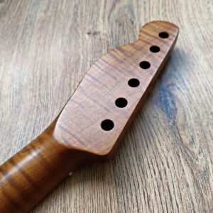 Telecaster Pro-Series Roasted Flame Maple Guitar Neck by Guitar Anatomy