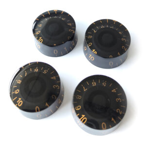 Speed Control Knobs – Black Gold | Guitar Anatomy