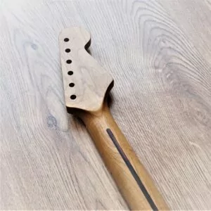 Left Handed Stratocaster Roasted Maple Vintage Guitar Neck by Guitar Anatomy